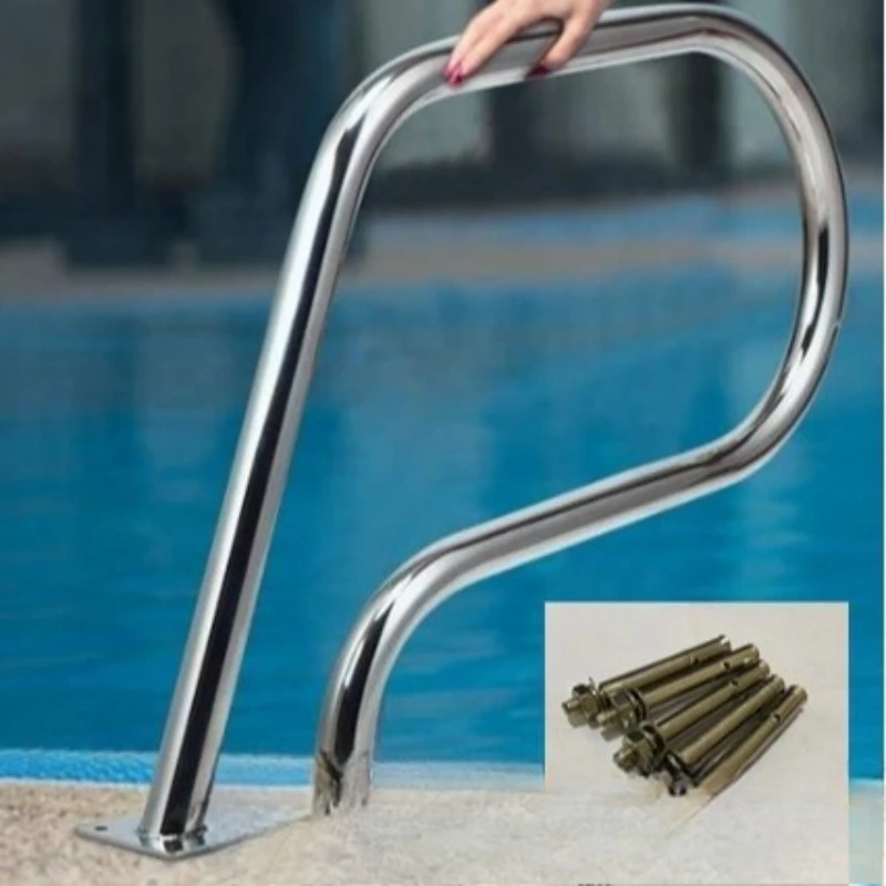 Pool escalator 304 thickened stainless steel pool handrails, various pool handrails
Pool escalator 304 thickened stainless steel pool handrails, various pool handrails