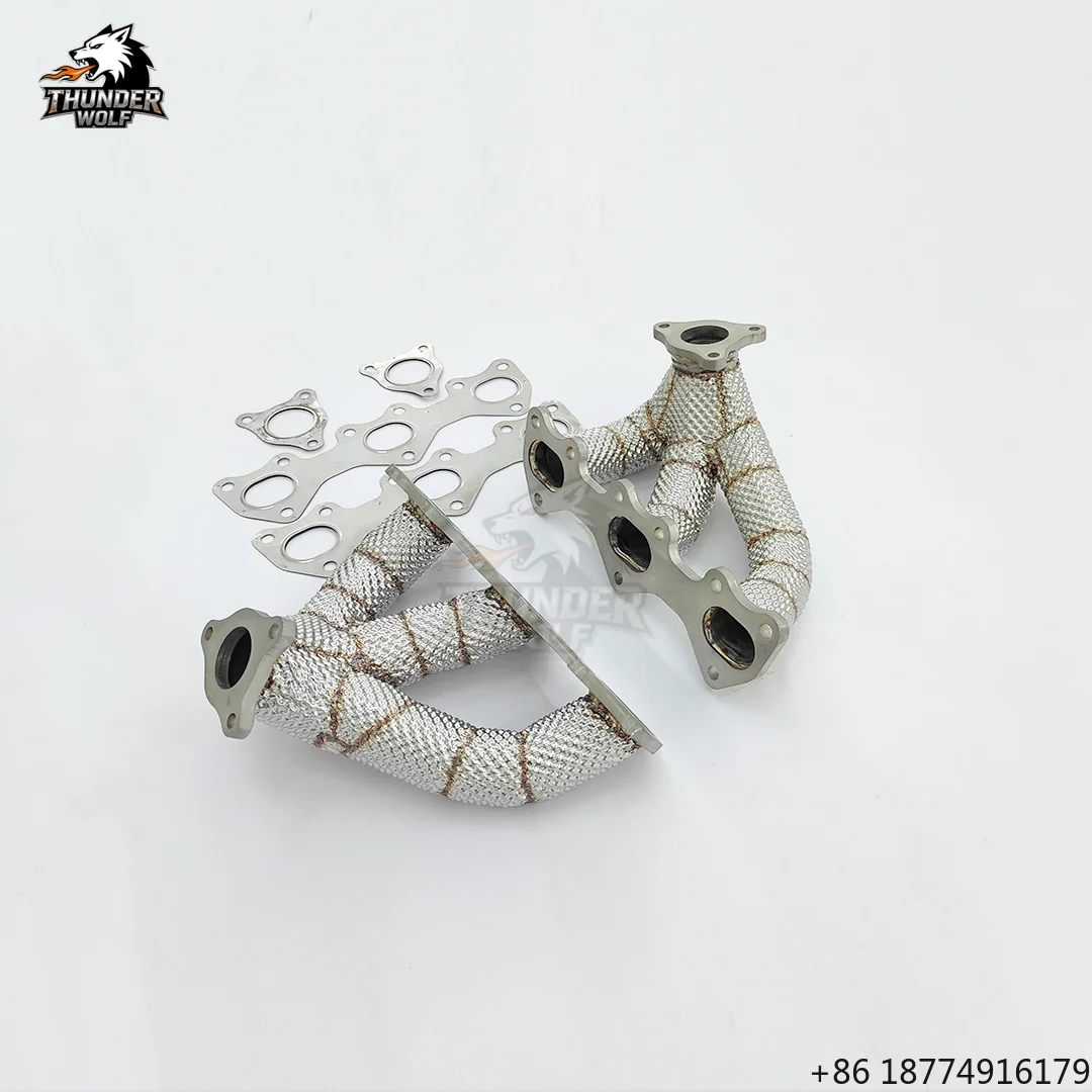 HIghly Compatible Stainless Steel Manifold Exhaust System with Heat Shield for 991 991.2 3.0T
HIghly Compatible Stainless Steel Manifold Exhaust System with Heat Shield for 991 991.2 3.0T