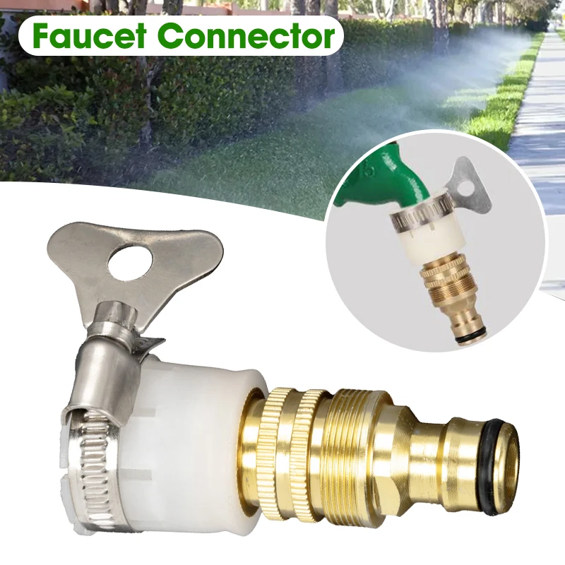 15-20mm Garden Water Hose Pipe Fitting Aluminum Alloy Faucet Adapter Watering Garden Tools for Car Washing Watering Flowers
15-20mm Garden Water Hose Pipe Fitting Aluminum Alloy Faucet Adapter Watering Garden Tools for Car Washing Watering Flowers