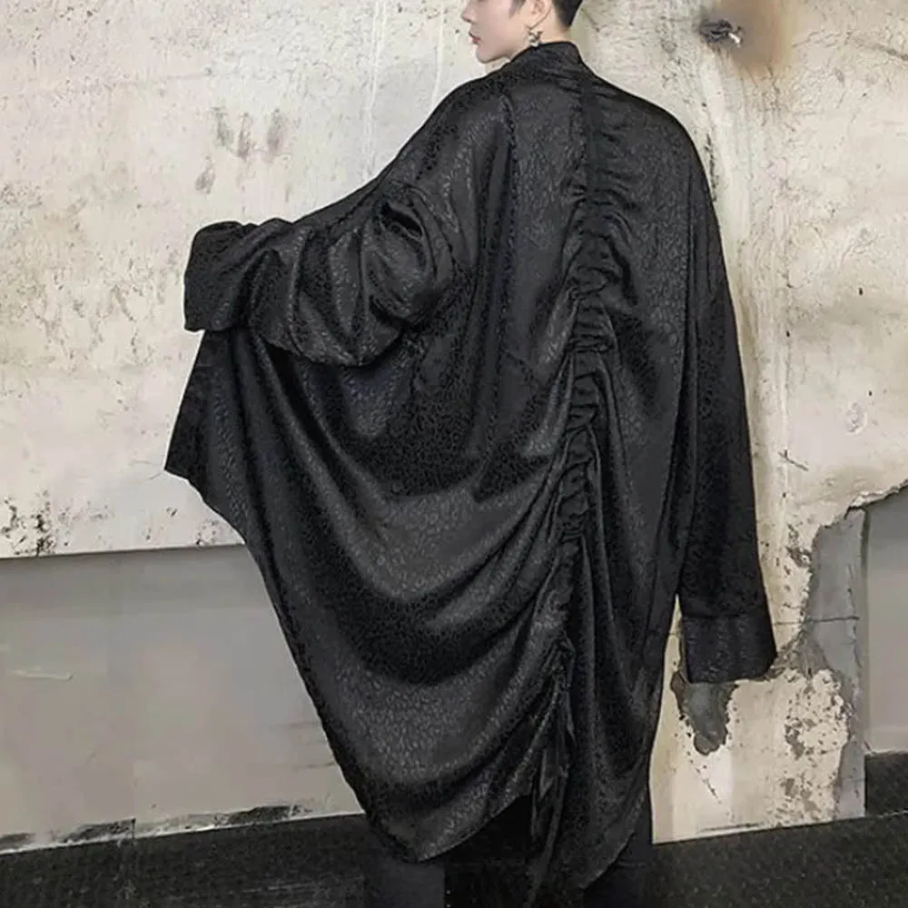 Мужская рубашка с завязками на спине, рубашка с леопардовым принтом, уличная модная одежда для ночного клуба, сценические длинные топы, мужская одежда, новинка 2023 г.
Мужская рубашка с завязками на спине, рубашка с леопардовым принтом, уличная модная одежда для ночного клуба, сценические длинные топы, мужская одежда, новинка 2023 г.