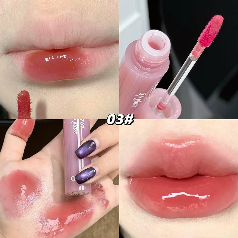 QIBEST Moisturizing Mirror Water Lipgloss Lasting Lip Tint Not Easy to Fade Liquid Lipstick Non-Stick Cup Lip Glaze Stain Makeup
QIBEST Moisturizing Mirror Water Lipgloss Lasting Lip Tint Not Easy to Fade Liquid Lipstick Non-Stick Cup Lip Glaze Stain Makeup