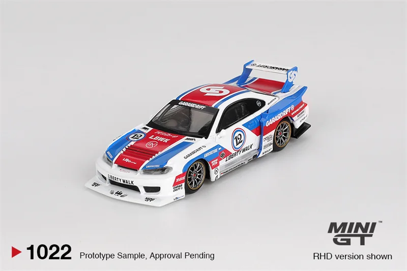 Предпродажа MINI GT 1:64 LB-Super Silhouette S15 SILVIA GARASIDRIFT x LBWK 2025, литая под давлением модель автомобиля, коллекция миниатюрных моделей
Предпродажа MINI GT 1:64 LB-Super Silhouette S15 SILVIA GARASIDRIFT x LBWK 2025, литая под давлением модель автомобиля, коллекция миниатюрных моделей