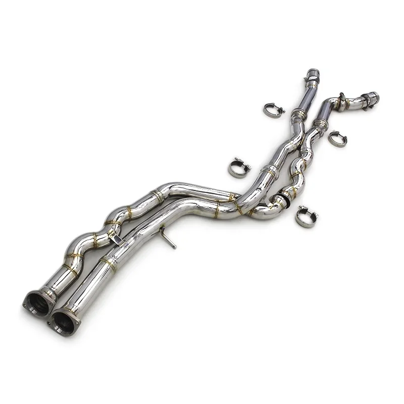 Section High flow Pipes Exhaust Pipes branch downpipe Exhaust Pipe with M2C S55 3.0T 2018-2023
Section High flow Pipes Exhaust Pipes branch downpipe Exhaust Pipe with M2C S55 3.0T 2018-2023