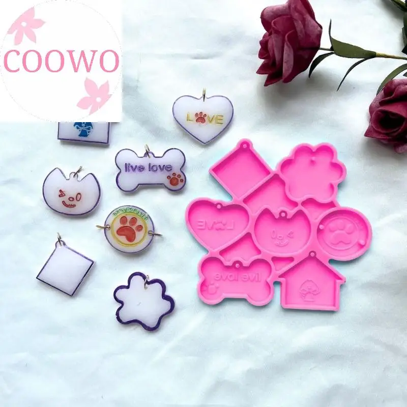 Shiny Glossy Silicone Molds Dog Bone Pet Tag Keychain Mold DIY Trinkets Pendant Luggage Tag Epoxy Resin Crafting Molds
Shiny Glossy Silicone Molds Dog Bone Pet Tag Keychain Mold DIY Trinkets Pendant Luggage Tag Epoxy Resin Crafting Molds