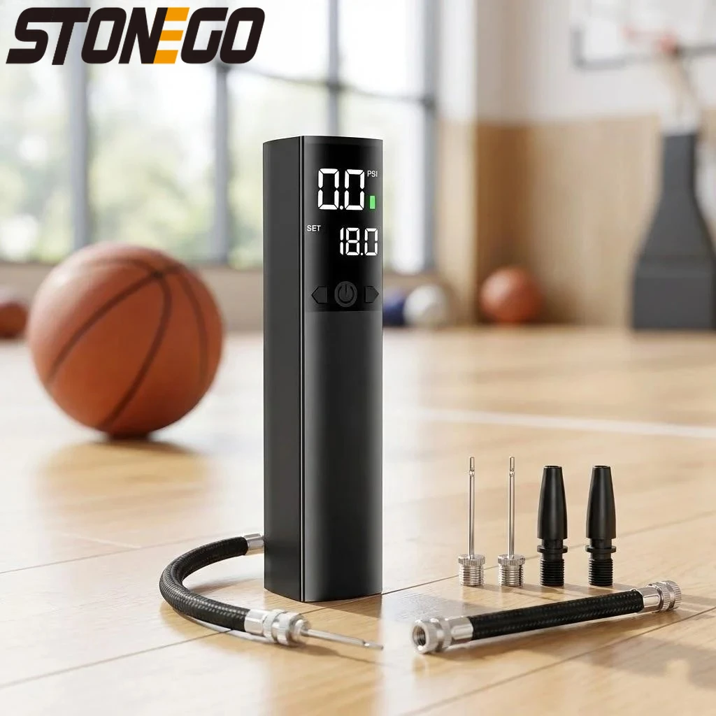Electric Air Pump Portable Ball Inflator Automatic Inflation for Football Basketball Volleyball Rugby Soccer Ball
Electric Air Pump Portable Ball Inflator Automatic Inflation for Football Basketball Volleyball Rugby Soccer Ball