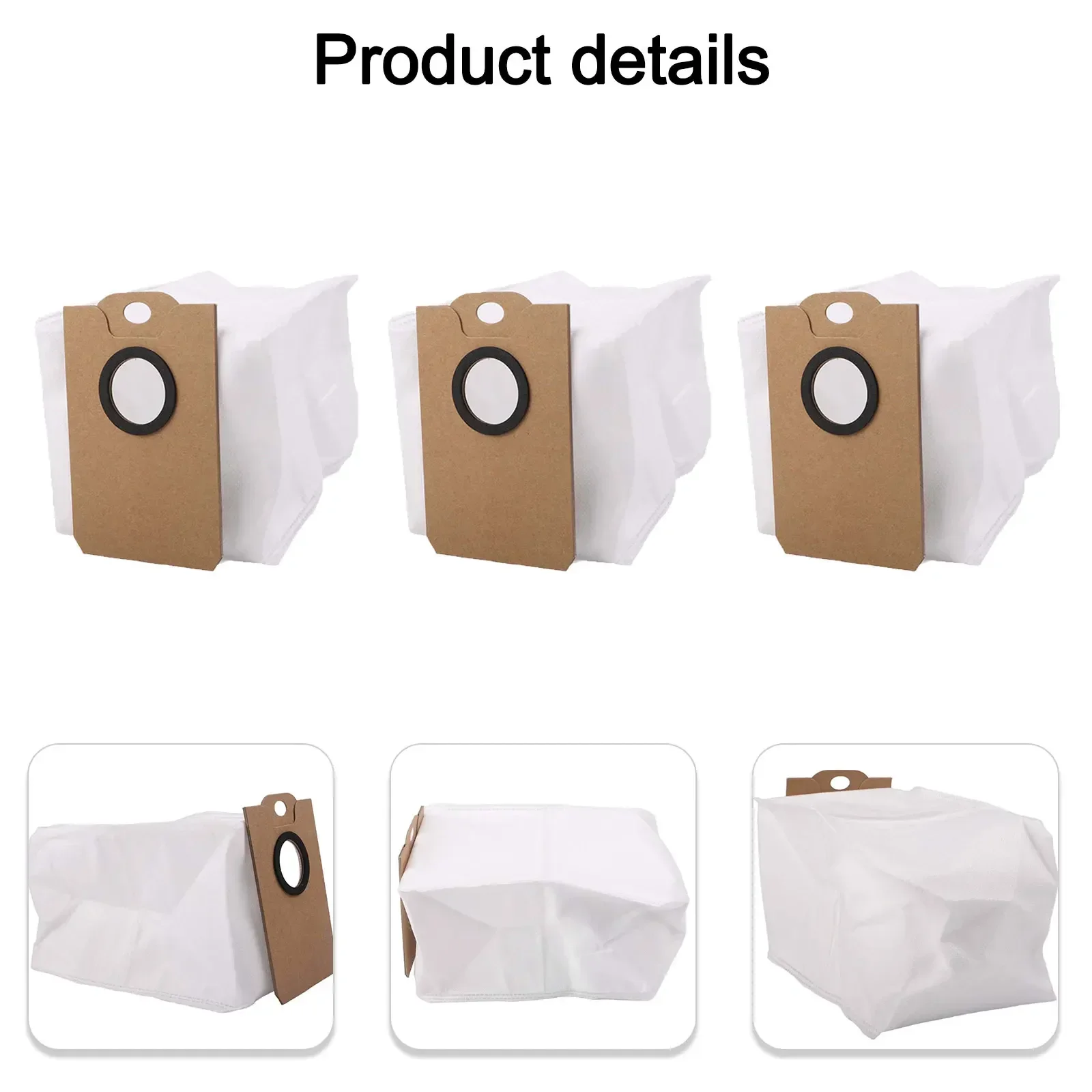 For MS1 MAX Robot Vacuum MS1 MAX Vacuum Bags Vacuum Cleaner Bags Regular Use Convenient Usage Efficient Filtration
For MS1 MAX Robot Vacuum MS1 MAX Vacuum Bags Vacuum Cleaner Bags Regular Use Convenient Usage Efficient Filtration