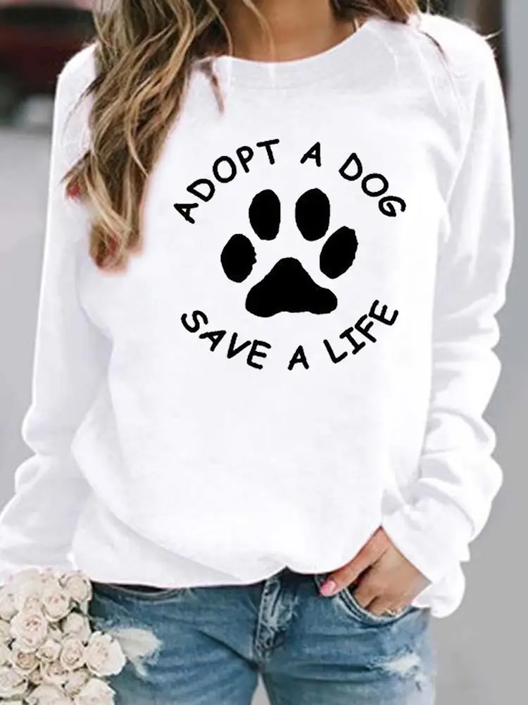 Graphic Sweatshirts Women Pullovers Fall Autumn Spring Paw Letter 90s Trend Print Ladies Female Hoodies Casual Woman Clothing
Graphic Sweatshirts Women Pullovers Fall Autumn Spring Paw Letter 90s Trend Print Ladies Female Hoodies Casual Woman Clothing