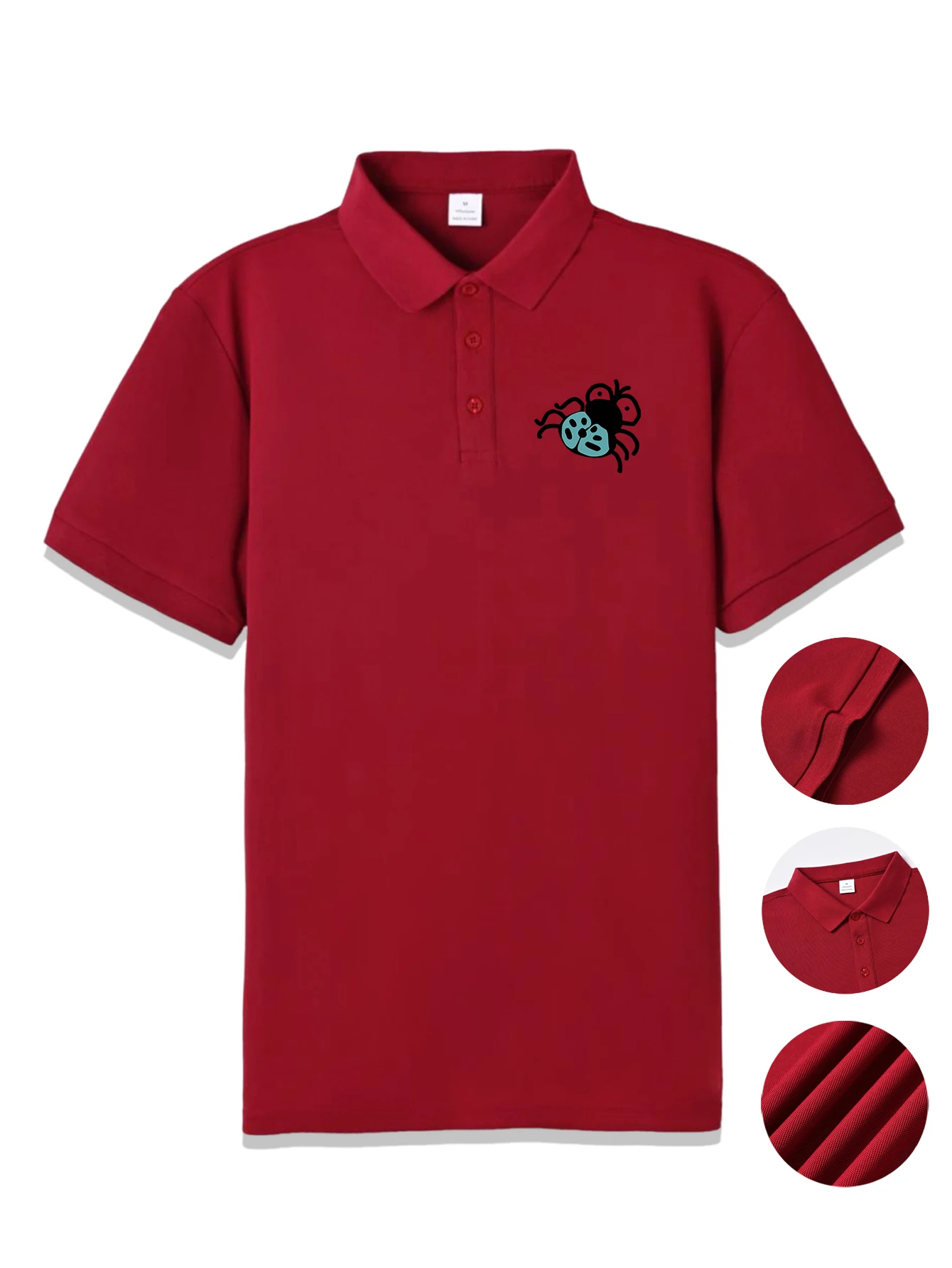 Blue Seven Star Ladybug Revers Polo Shirt Women Summer New Breathable Basics Soft Short Sleeve Multicolor Paux All-Match Top
Blue Seven Star Ladybug Revers Polo Shirt Women Summer New Breathable Basics Soft Short Sleeve Multicolor Paux All-Match Top