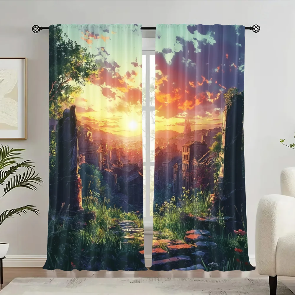 2pc, Window Drapes urban wilderness 100% Polyester,Without Electricity Festive Holiday Perfect for Living Room, Outdoor Decor
2pc, Window Drapes urban wilderness 100% Polyester,Without Electricity Festive Holiday Perfect for Living Room, Outdoor Decor