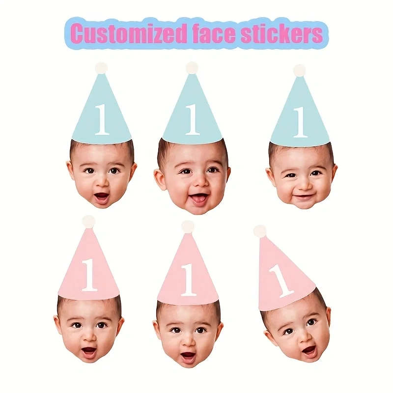 Custom Personalized Photo Stickers,Including Party Birthday Photo Label Stickers,Specifically Designed for Birthday Party Decor
Custom Personalized Photo Stickers,Including Party Birthday Photo Label Stickers,Specifically Designed for Birthday Party Decor