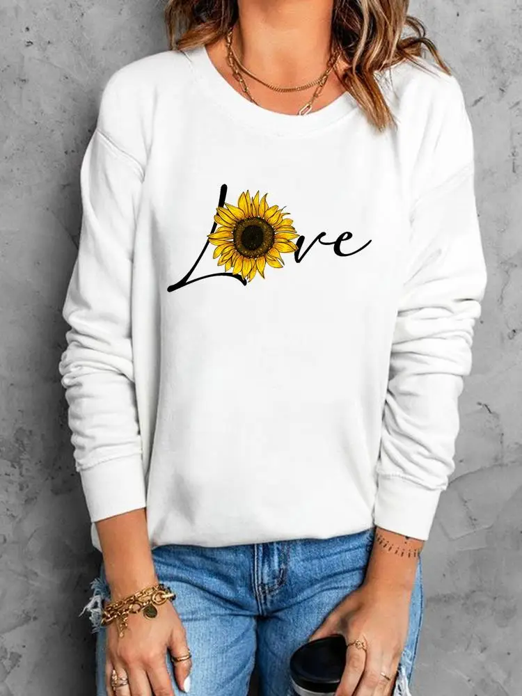 Pullovers O-neck Women Fall Autumn Fashion Clothing Spring Love Floral Flower New Trend Fashion Female Graphic Sweatshirts
Pullovers O-neck Women Fall Autumn Fashion Clothing Spring Love Floral Flower New Trend Fashion Female Graphic Sweatshirts