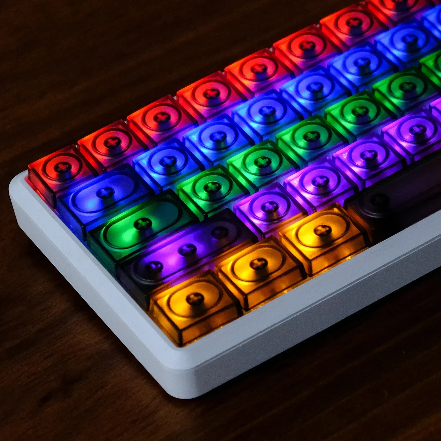 Black Transparent Toys Keycap Gamer Custom Horizon Low Profile Keycaps for MX Switch Mechanical Keyboard Gaming 115Key
Black Transparent Toys Keycap Gamer Custom Horizon Low Profile Keycaps for MX Switch Mechanical Keyboard Gaming 115Key