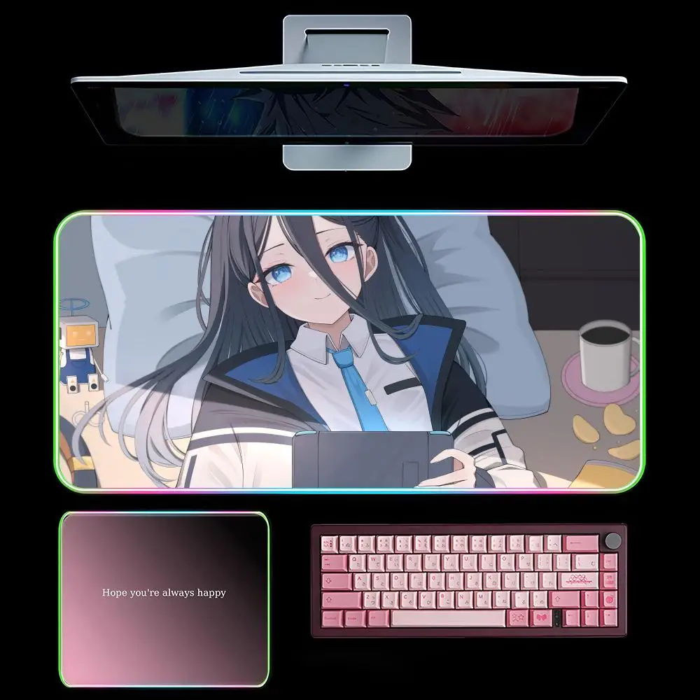 Alice T-Tendou B-Blue A-Archive Коврик для мыши RGB Игровой коврик для мыши Светодиодные большие игровые коврики для мыши XXL Коврик для клавиатуры Светящийся настольный коврик сзади
Alice T-Tendou B-Blue A-Archive Коврик для мыши RGB Игровой коврик для мыши Светодиодные большие игровые коврики для мыши XXL Коврик для клавиатуры Светящийся настольный коврик сзади