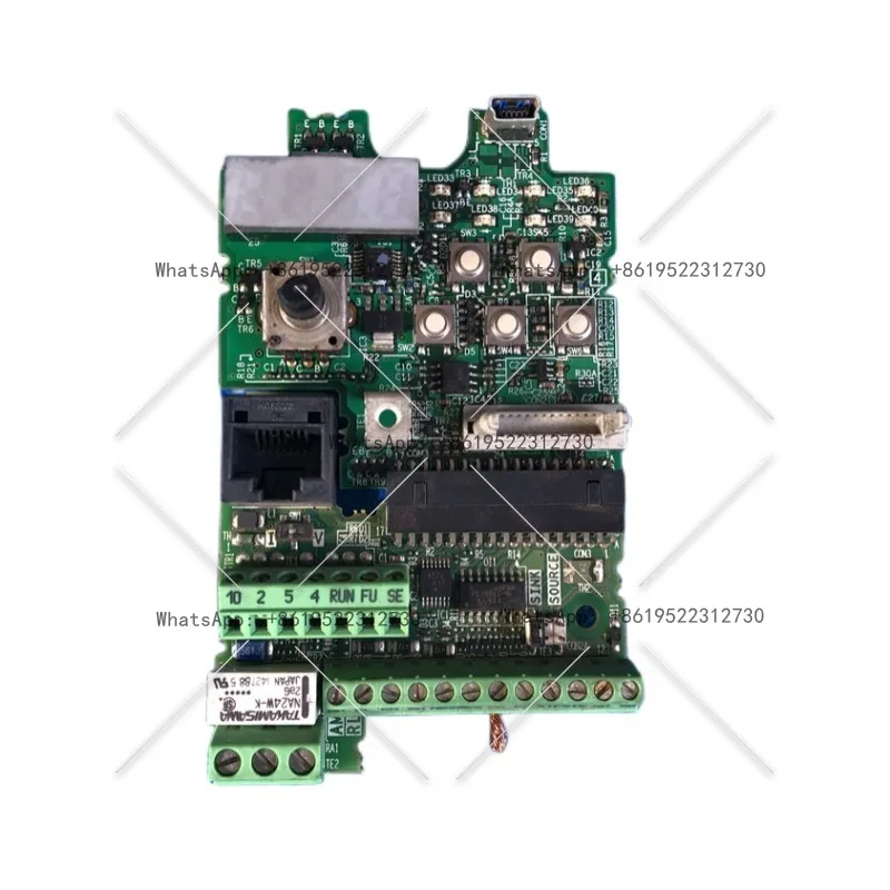 Suitable for Mitsubishi inverter E700-E740 series 3.7 5.5-7 5-11-15 KW control IO main board cpu board terminal 
Suitable for Mitsubishi inverter E700-E740 series 3.7 5.5-7 5-11-15 KW control IO main board cpu board terminal