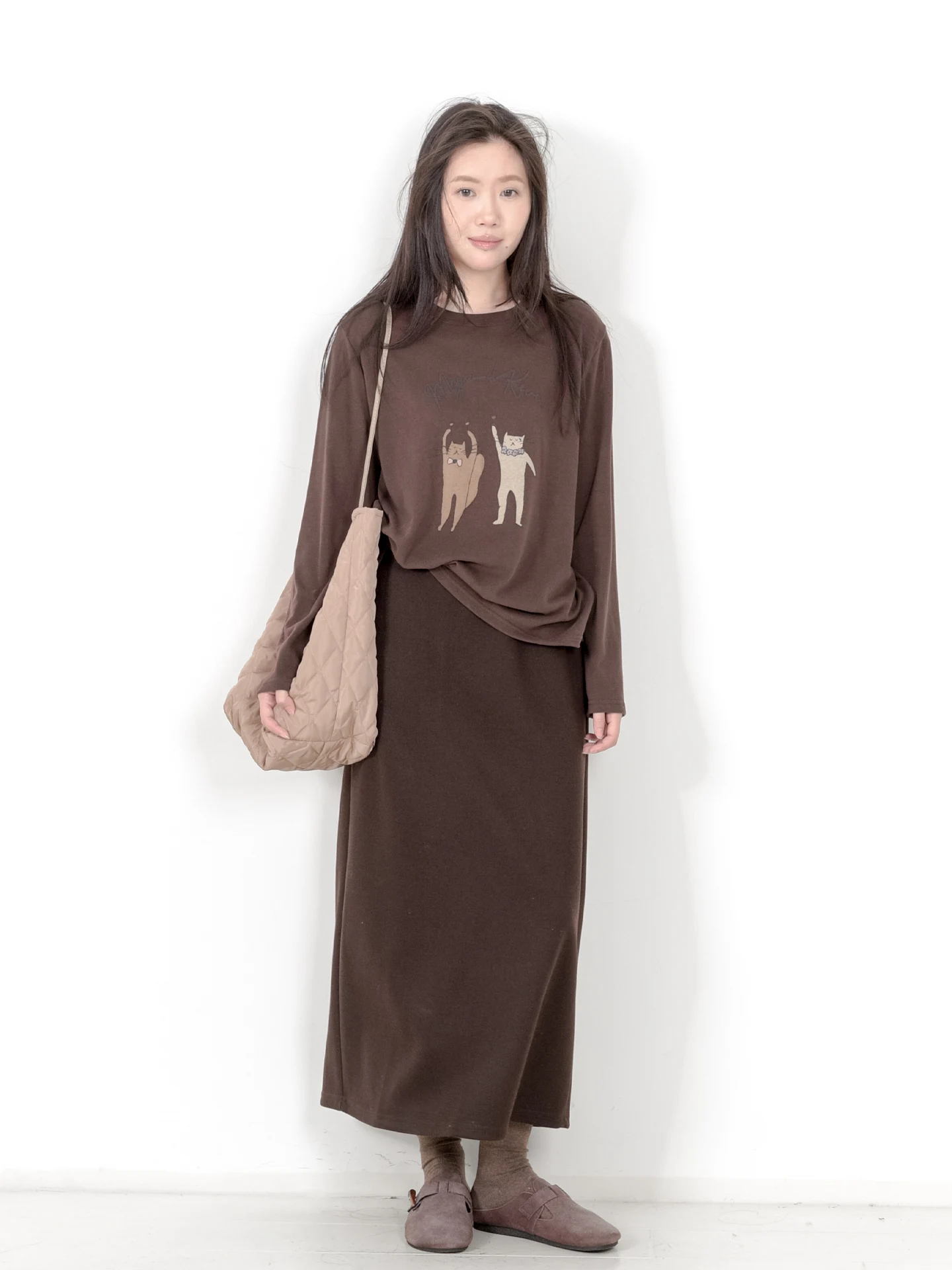 Autumn Winter Thiened Long Sve T-irt Women's Base irt College Sle Printed Design Fluffy Texture Casual Cotton Blend
Autumn Winter Thiened Long Sve T-irt Women's Base irt College Sle Printed Design Fluffy Texture Casual Cotton Blend