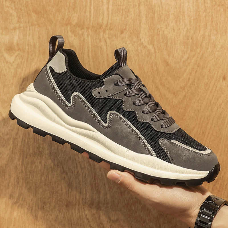Men's Shoes Breathable All-match Mesh Shoes Casual Sports Trendy Shoes Men's All-match Wear-resistant Running Shoes for Men
Men's Shoes Breathable All-match Mesh Shoes Casual Sports Trendy Shoes Men's All-match Wear-resistant Running Shoes for Men