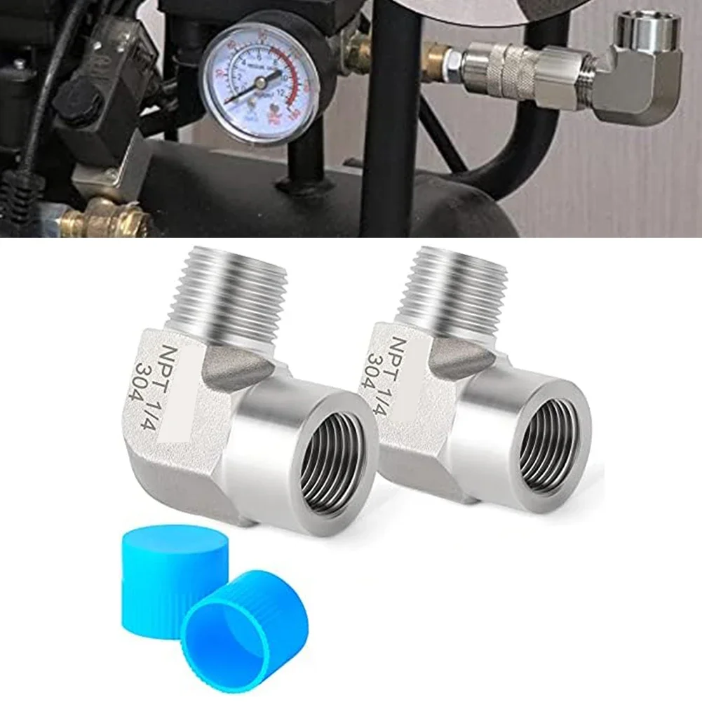 For Demanding Applications 1/4 NPT Elbow Male To Female Elbow Industrial Applications Maximum Pressure 2800 PSI
For Demanding Applications 1/4 NPT Elbow Male To Female Elbow Industrial Applications Maximum Pressure 2800 PSI