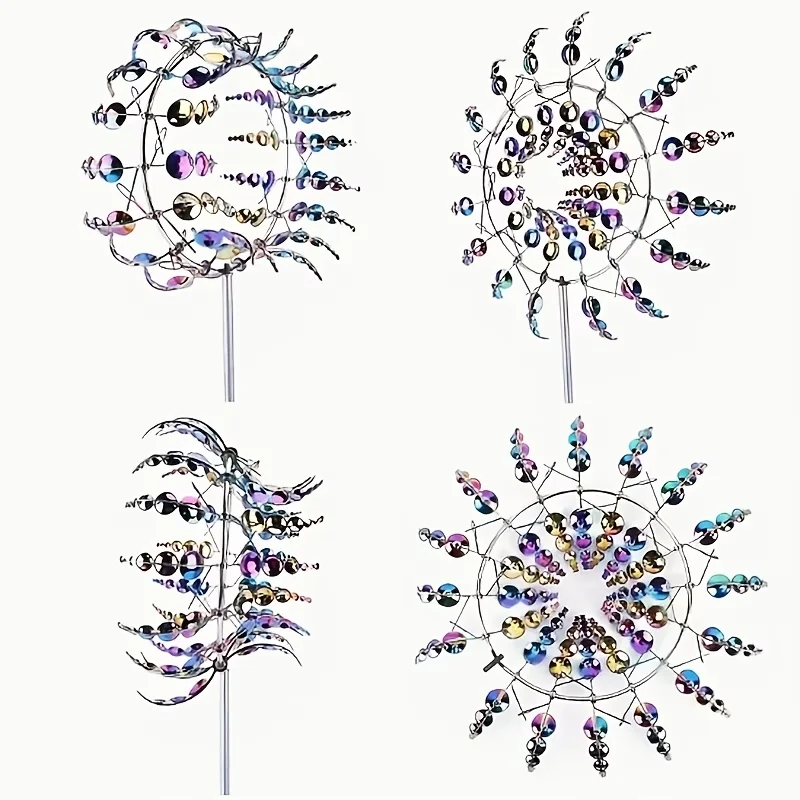Metal 3D Wind Spinners 360° Rotating Wind Powered with Wind Catcher Sculptures Yard Garden Patio Decorative Outdoor Windmills
Metal 3D Wind Spinners 360° Rotating Wind Powered with Wind Catcher Sculptures Yard Garden Patio Decorative Outdoor Windmills