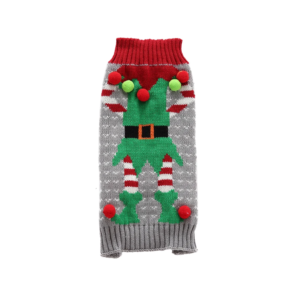Clown Pet Sweater Furry Dog Clothes Warm Knitted Coats Costume Turtleneck Christmas Party Puppy Clothing Holiday Style
Clown Pet Sweater Furry Dog Clothes Warm Knitted Coats Costume Turtleneck Christmas Party Puppy Clothing Holiday Style