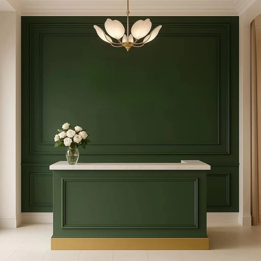 &c Modern Custom MDF Reception Desk for Beauty Salon Clothing Store Office
&c Modern Custom MDF Reception Desk for Beauty Salon Clothing Store Office