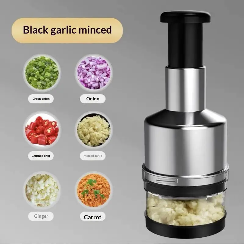 Hand Manual Mincer Garlic Press Chopper Vegetable Slicer 304 Stainless Steel Garlic Press Crusher Onion Cutter Kitchen Tool
Hand Manual Mincer Garlic Press Chopper Vegetable Slicer 304 Stainless Steel Garlic Press Crusher Onion Cutter Kitchen Tool