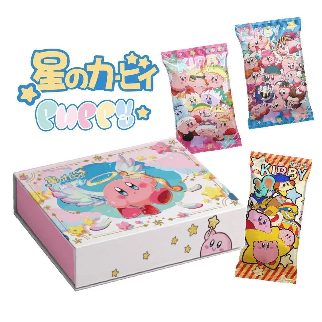 Kirby Collection Cards Classic Anime Game IP Cartoon Stars Flower Concerto Dreamy Wonderful Travel Cards Children Birthday Gifts
Kirby Collection Cards Classic Anime Game IP Cartoon Stars Flower Concerto Dreamy Wonderful Travel Cards Children Birthday Gifts
