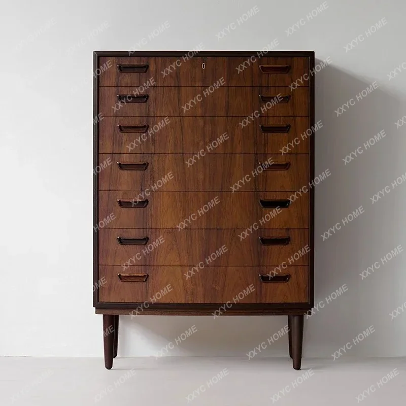 SL12All solid wood seven-chest chest drawer light luxury storage cabinet teak walnut bedroom lockerSSS
SL12All solid wood seven-chest chest drawer light luxury storage cabinet teak walnut bedroom lockerSSS