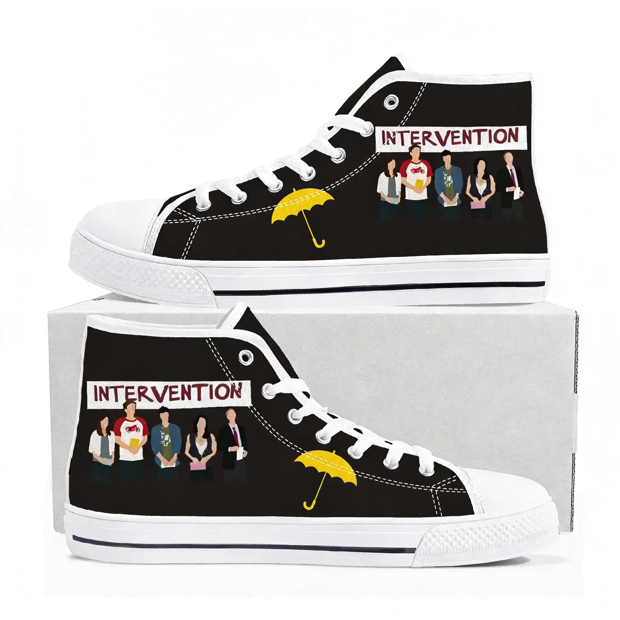 Intervention How I Met Your Mother High Top Sneakers Mens Womens Teenager Canvas Sneaker couple Casual Shoe Customize Shoes
Intervention How I Met Your Mother High Top Sneakers Mens Womens Teenager Canvas Sneaker couple Casual Shoe Customize Shoes