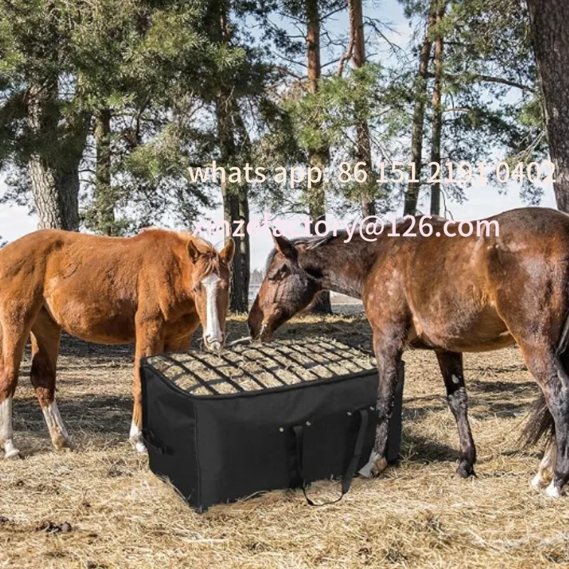 Customizable Popular Hay Bags Foldable Portable Moving Horse Feeding Dry Straw Bags Tote Bags Feeding
Customizable Popular Hay Bags Foldable Portable Moving Horse Feeding Dry Straw Bags Tote Bags Feeding