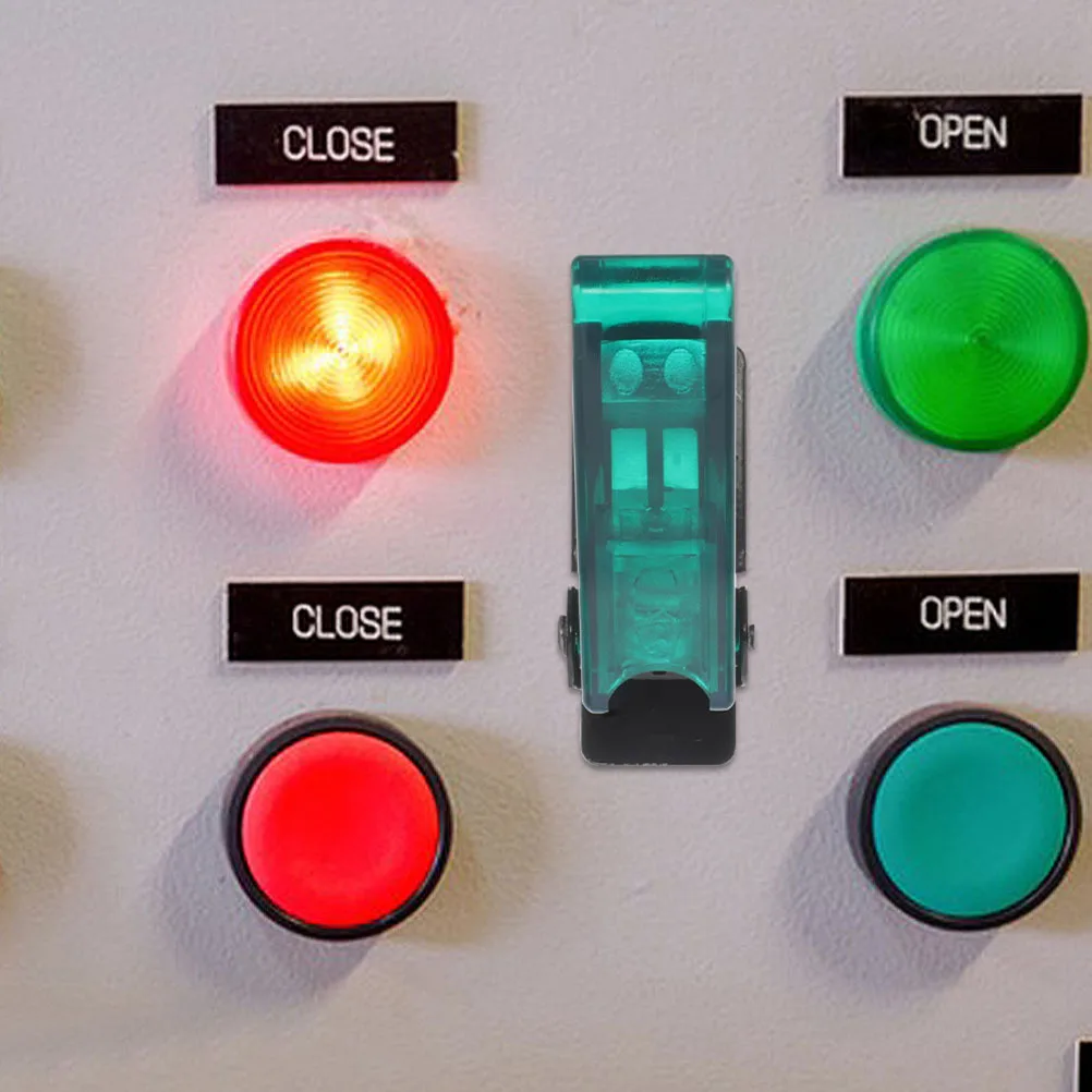 2Pcs Toggle Switch Guard Cover Proof Wall Light Switch Cover Protector Plastic Safety Flip Cap for Circuit Protection
2Pcs Toggle Switch Guard Cover Proof Wall Light Switch Cover Protector Plastic Safety Flip Cap for Circuit Protection