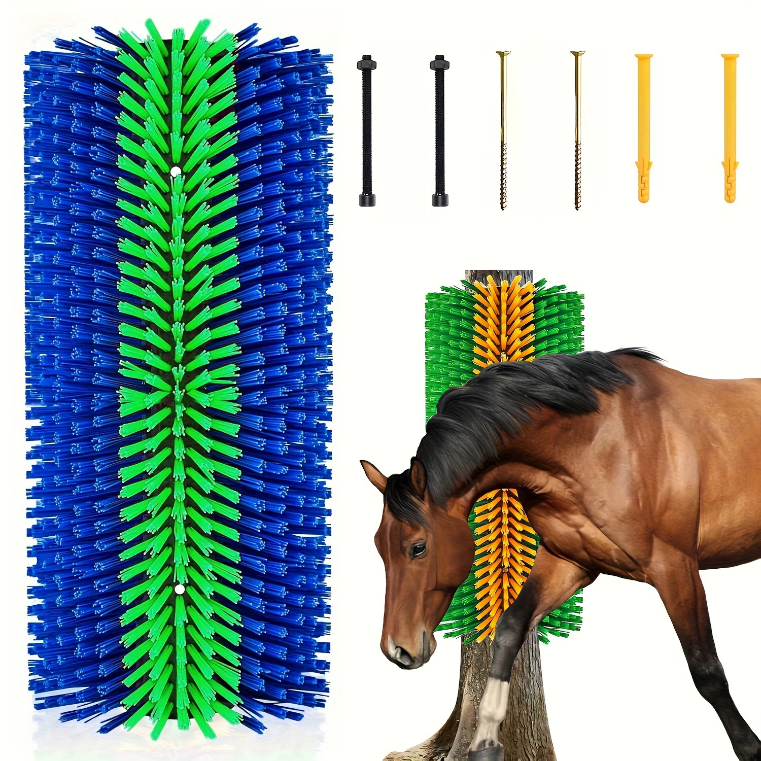 Cow Body Brush, Horse Body Brush, Livestock Cleaning Brush, Half Side Scratching Tool, Cow Brush
Cow Body Brush, Horse Body Brush, Livestock Cleaning Brush, Half Side Scratching Tool, Cow Brush