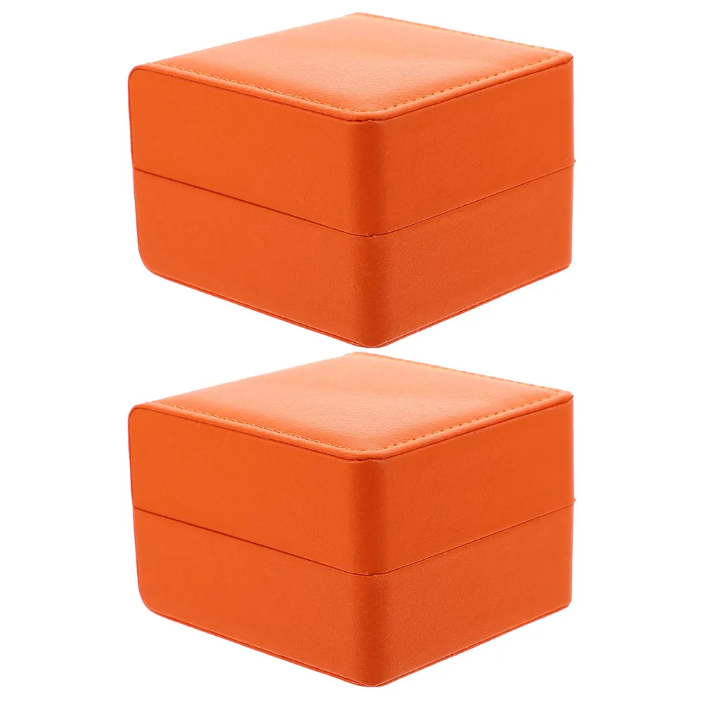 2pcs Display Cases Pu Storage Organizer Box For Travel Single Watch Holder Case Dust Lightweight Portable
2pcs Display Cases Pu Storage Organizer Box For Travel Single Watch Holder Case Dust Lightweight Portable