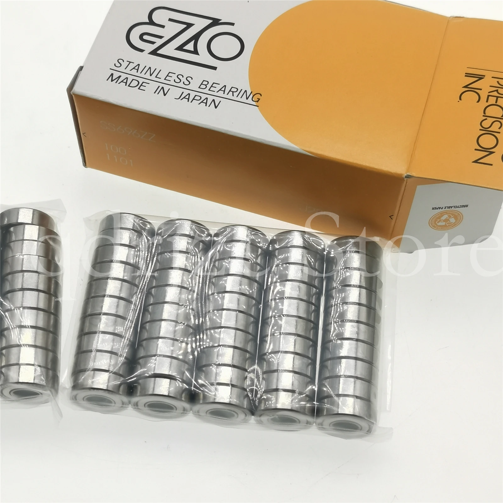 (10 шт.) Микроподшипник из нержавеющей стали SS696ZZ 696HZZ W619/6-2Z 6 мм X 15 мм X 5 мм
(10 шт.) Микроподшипник из нержавеющей стали SS696ZZ 696HZZ W619/6-2Z 6 мм X 15 мм X 5 мм