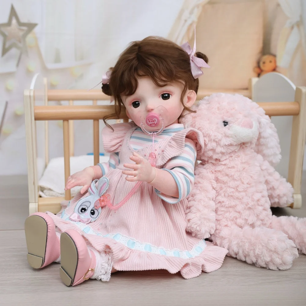 Cloveray 20 inch Cute Full Body Vinyl Twins BJD Doll Super Sweet Korean Style Spherical Joint BJD Doll Collecting Artwork Gift
Cloveray 20 inch Cute Full Body Vinyl Twins BJD Doll Super Sweet Korean Style Spherical Joint BJD Doll Collecting Artwork Gift