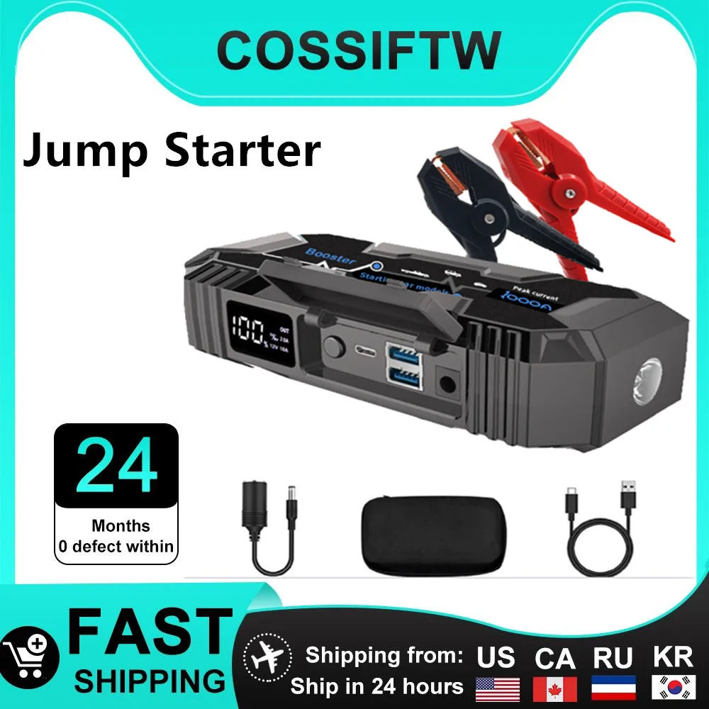 1000A Peak Portable Car Jump Starter Battery Pack 12V Battery for Petrol Diesel Digital charging Car Jump Starter Power Bank
1000A Peak Portable Car Jump Starter Battery Pack 12V Battery for Petrol Diesel Digital charging Car Jump Starter Power Bank