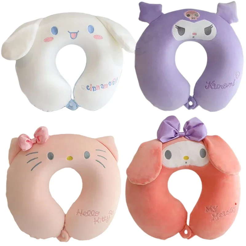 Sanrioed Kuromi Cinnamoroll My Melody HelloKittys плюшевая кукла U-образная подушка мультяшная портативная дорожная подушка для шеи
Sanrioed Kuromi Cinnamoroll My Melody HelloKittys плюшевая кукла U-образная подушка мультяшная портативная дорожная подушка для шеи