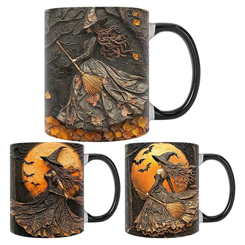 Halloween Ceramic Witch Coffee Cup 350ml Coffee Cup Halloween Mug Unisex For Home Holiday Party Kitchen Desktop Decoration
Halloween Ceramic Witch Coffee Cup 350ml Coffee Cup Halloween Mug Unisex For Home Holiday Party Kitchen Desktop Decoration