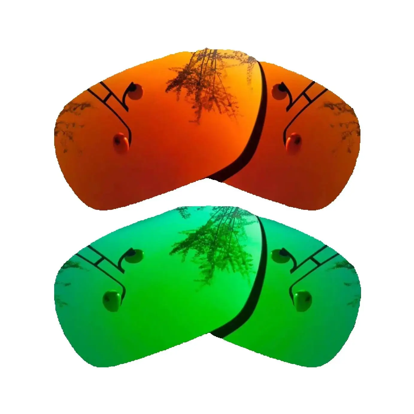 Red& Green Combine Options 100% Precisely Cut Polarized Replacement Lenses for-Oakley inmate Sunglasses
Red& Green Combine Options 100% Precisely Cut Polarized Replacement Lenses for-Oakley inmate Sunglasses