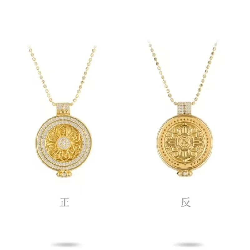 ZOCA 925 Sterling Silver Gold Round Pendant Charm Necklace For Women Fine Jewelry
ZOCA 925 Sterling Silver Gold Round Pendant Charm Necklace For Women Fine Jewelry