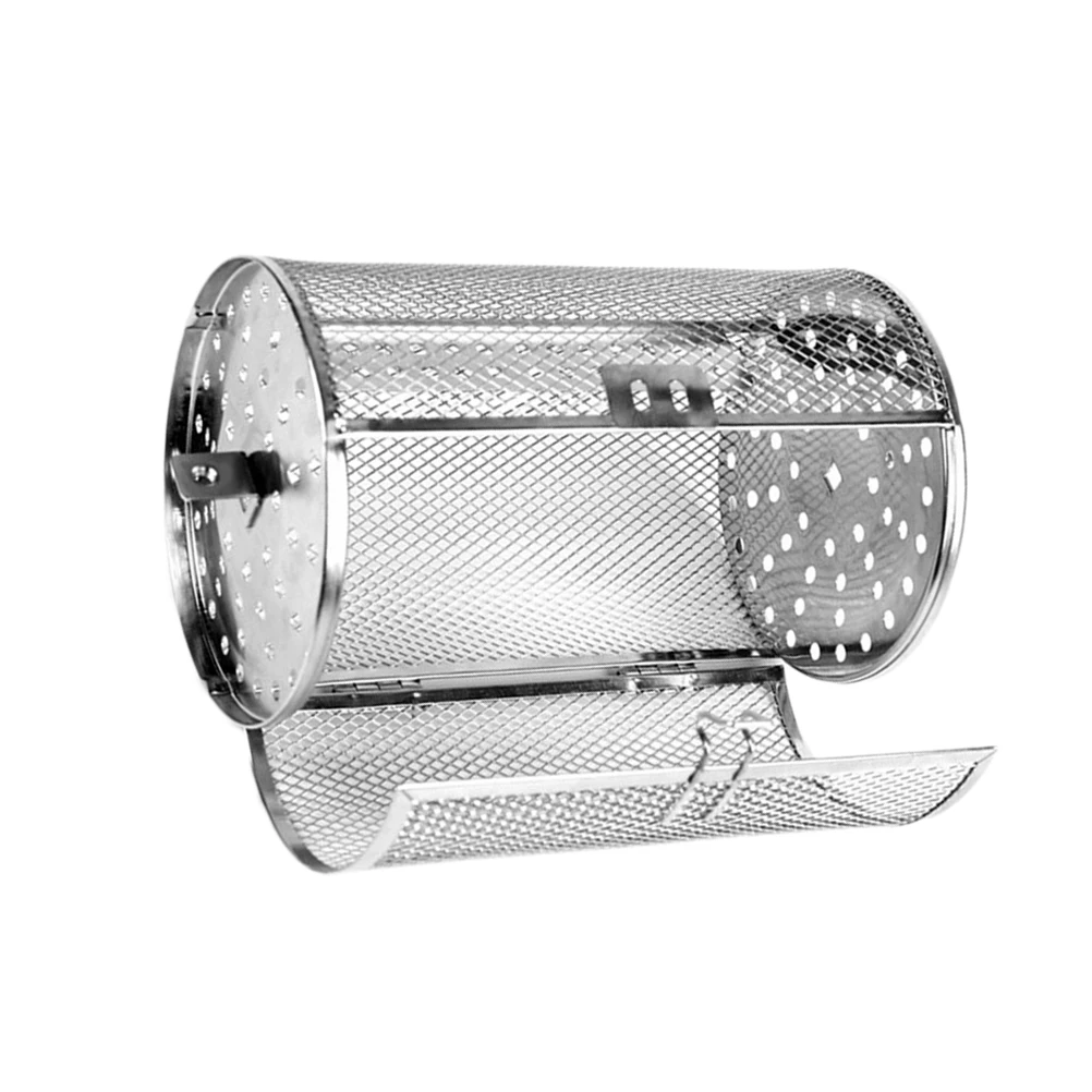 Stainless Steel Rotisserie Roaster Drum Durable Cage for Baking Coffee Walnuts Almonds Even Heating Movable Door Fits
Stainless Steel Rotisserie Roaster Drum Durable Cage for Baking Coffee Walnuts Almonds Even Heating Movable Door Fits