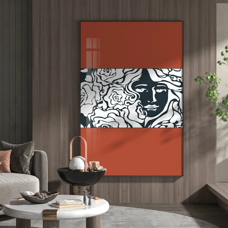 Modern abstract minimalist canvas painting art poster living room bedroom decorative painting
Modern abstract minimalist canvas painting art poster living room bedroom decorative painting