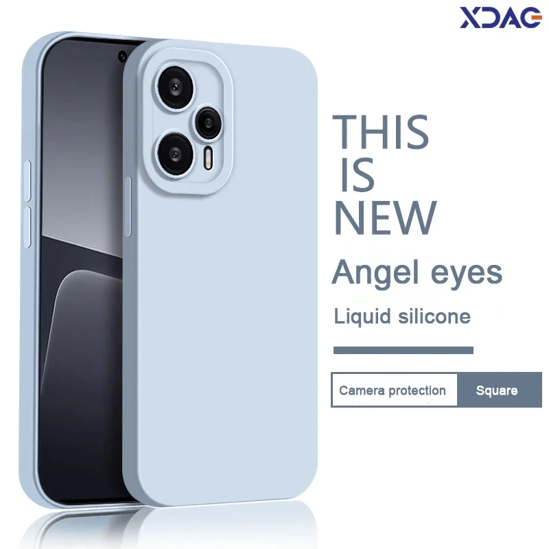 Solid Angel Eyes Phone Case for Xiaomi PocoF5 Poco F5 Pro F5Pro 5G Soft Liquid Silicone Funda Back Cover Luxury Original Housing
Solid Angel Eyes Phone Case for Xiaomi PocoF5 Poco F5 Pro F5Pro 5G Soft Liquid Silicone Funda Back Cover Luxury Original Housing
