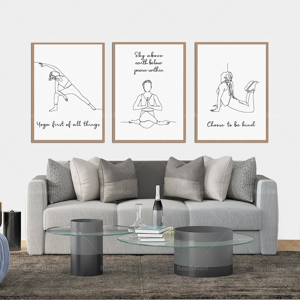 Yoga Prints, Line Art, Fitness Wall Art, Living Room Decor, Modern Abstract Stylish Posters, Gifts for Yoga Lovers
Yoga Prints, Line Art, Fitness Wall Art, Living Room Decor, Modern Abstract Stylish Posters, Gifts for Yoga Lovers