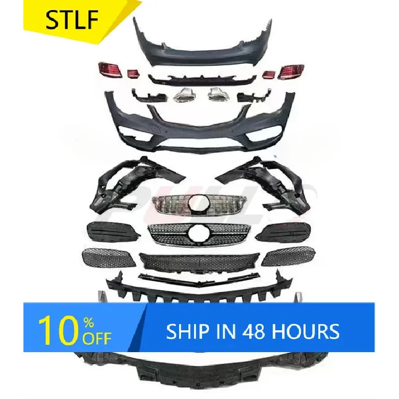 Комплект обвесов для Mercedes-Benz S-класса (купе) W207 (2010-2013), обновление до модели 2014-2017 годов, с передним и задним бамперами в сборе и решеткой радиатора
Комплект обвесов для Mercedes-Benz S-класса (купе) W207 (2010-2013), обновление до модели 2014-2017 годов, с передним и задним бамперами в сборе и решеткой радиатора