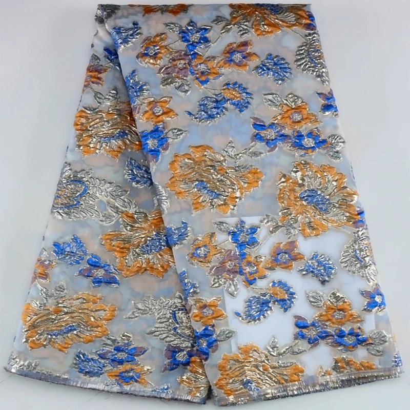 Latest African Tulle Lace Fabric 2023 Nigerian Gild Line Jacquard Lace Fabric For Sewing Wedding Party Dress Women Cloth 5Yards
Latest African Tulle Lace Fabric 2023 Nigerian Gild Line Jacquard Lace Fabric For Sewing Wedding Party Dress Women Cloth 5Yards