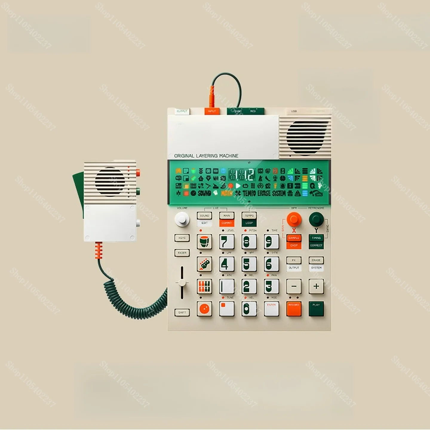 For Teenage Engineering EP-40 Riddim Synthesizer Multifunctional Sampler Portable Music Production Electronic Instrument New
For Teenage Engineering EP-40 Riddim Synthesizer Multifunctional Sampler Portable Music Production Electronic Instrument New