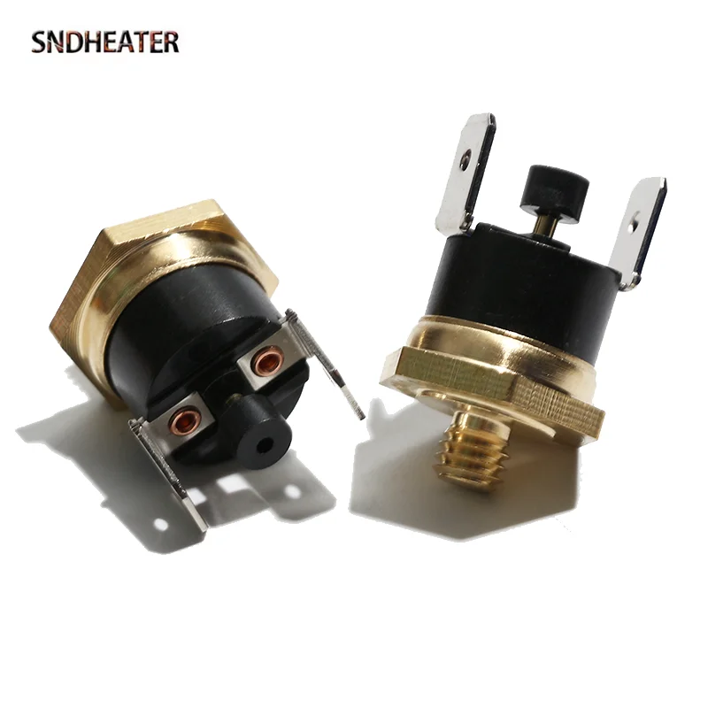 SNDHEATER Water Dispenser Temperature Control Replacement M5 Thread Thermostat Element Manual Reset 10A Normally Close 50C 80C
SNDHEATER Water Dispenser Temperature Control Replacement M5 Thread Thermostat Element Manual Reset 10A Normally Close 50C 80C