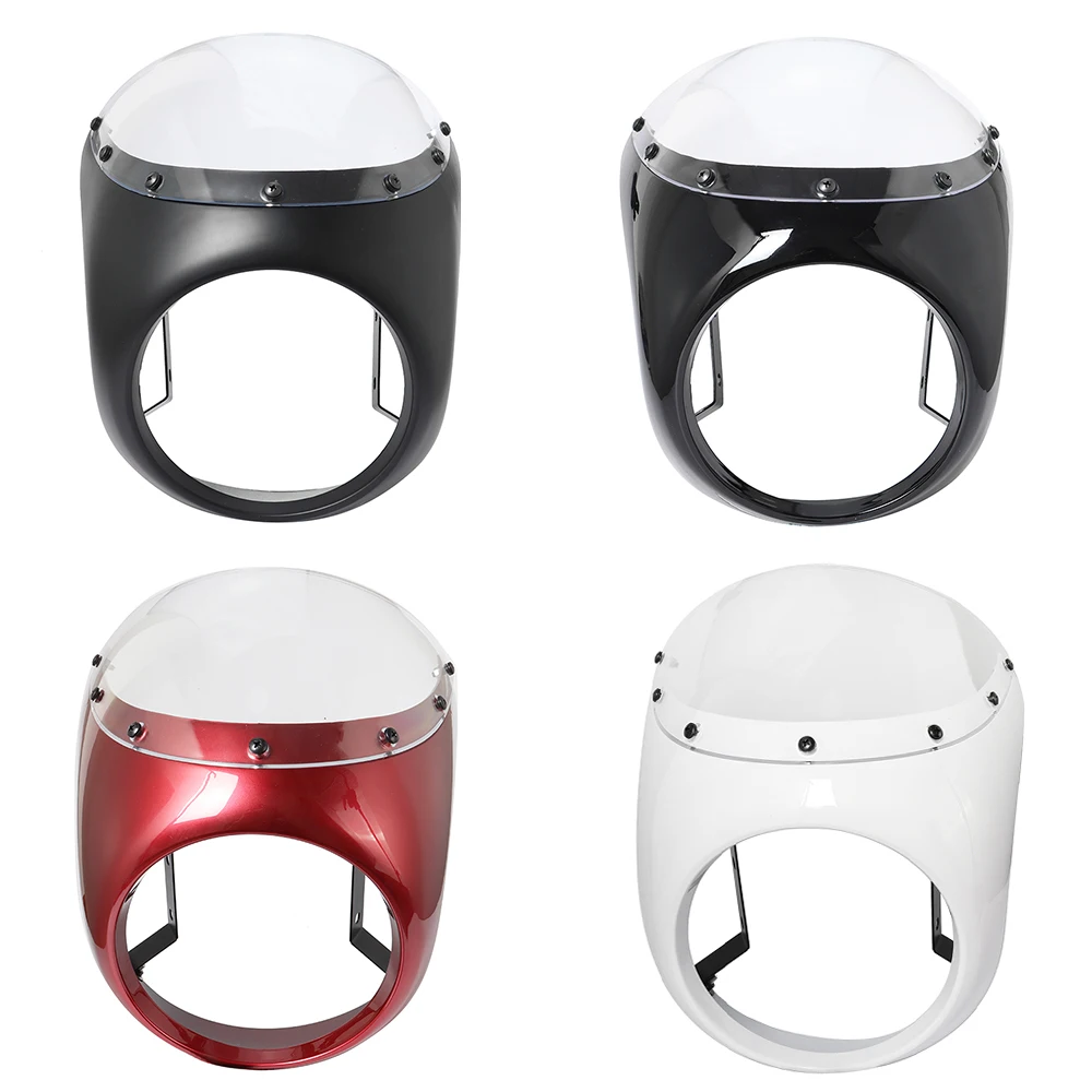 7inch Motorcycle Headlight Windshield Fairing Cover Protector Motorbike Accessories For Honda Cafe Racer Harley Sportster Dyna
7inch Motorcycle Headlight Windshield Fairing Cover Protector Motorbike Accessories For Honda Cafe Racer Harley Sportster Dyna