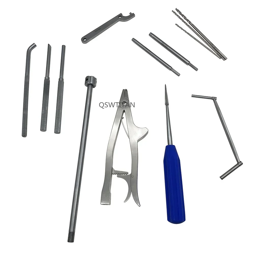 Хирургические инструменты для домашних животных, 1 комплект, набор инструментов для гвоздей, эластичный стабильный интрамедуллярный ортопедический набор, эластичные инструменты для ногтей
Хирургические инструменты для домашних животных, 1 комплект, набор инструментов для гвоздей, эластичный стабильный интрамедуллярный ортопедический набор, эластичные инструменты для ногтей