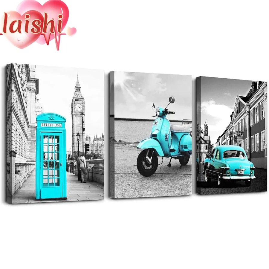 3pcs city building landscape Diamond Painting Kit Full Drill Square Embroidery Mosaic Art Picture of Rhinestones Decor Gift
3pcs city building landscape Diamond Painting Kit Full Drill Square Embroidery Mosaic Art Picture of Rhinestones Decor Gift